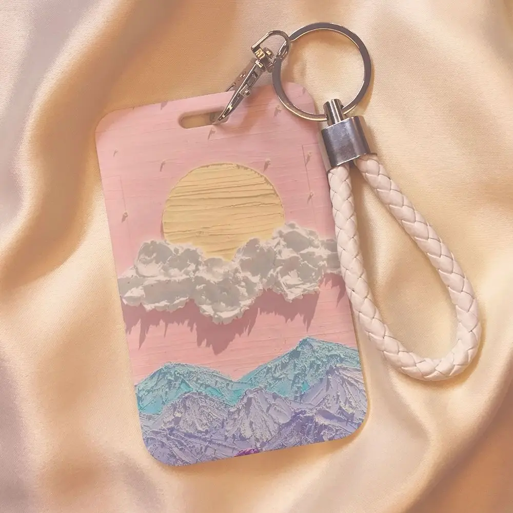 

Cartoon Plastic Business Card Holder Credit Card Holders ID Card Sleeve Child