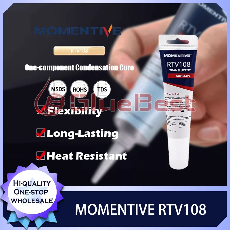 

MOMENTIVE RTV108 Цельная эластичная силиконовая резина для отверждения конденсации для промышленного и автомобильного оригинального продукта