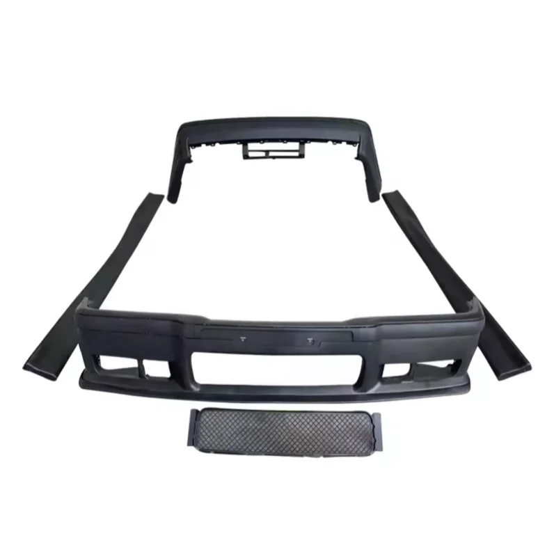 

Suitable For 1990-1998 Bmw E36 bodykit Upgrade M3 Style Front Bumper Rear Bumper Side Skirts Car bumpers