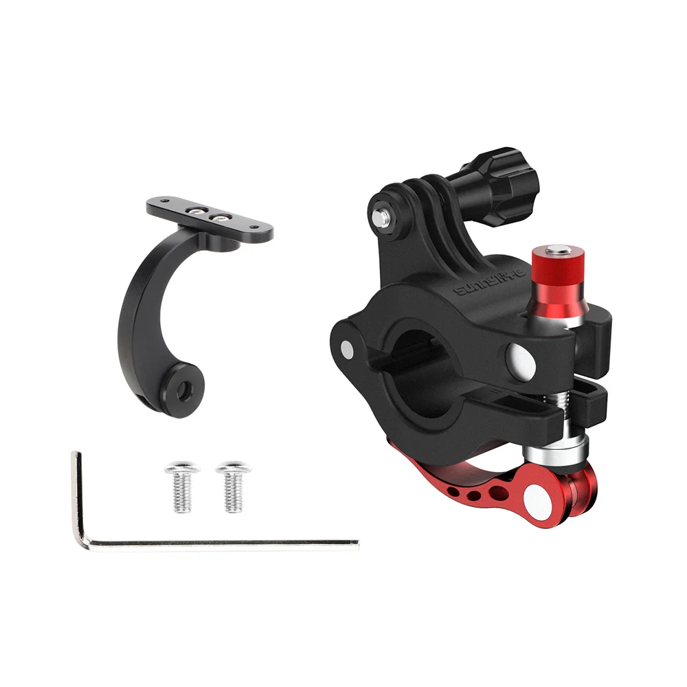 Aluminum Alloy Remote Controller Bicycle Holder Clamp Action Camera Bracket Mount for DJI AIR 3S/DJI FLIP RC 2/Action4 Access