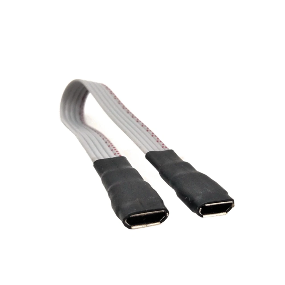 Micro USB 0.05 B 5 broches femelle vers femelle M/F, câble d'extension de 2.0 m, chargeur de données, haute qualité