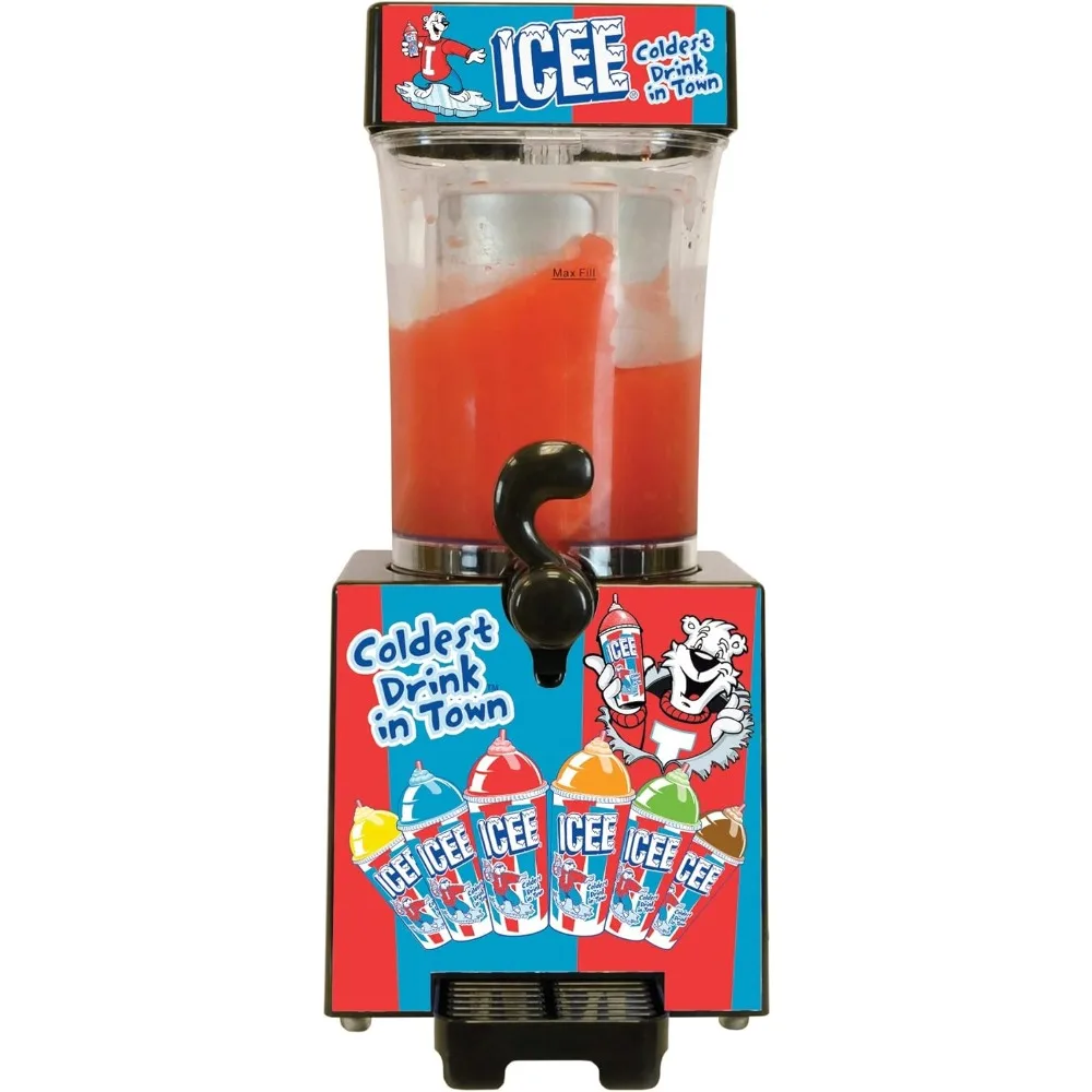 Genuine ICEE Brand Counter-Top Sized ICEE Slushie Maker - Spins Your Pre-Chilled Ingredients with Your Ice into ICEE Slushies!