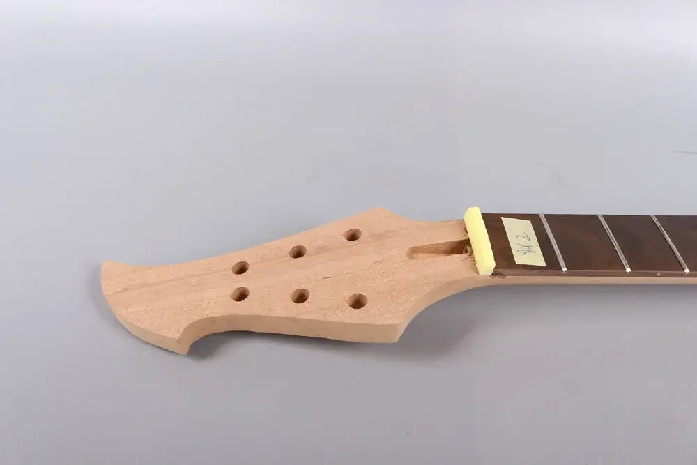 Yinfente New Electric Guitar Neck 25.5 Inch 22 Fret Rosewood Fretboard FireBird Head Unfinished DIY Project for Luthier