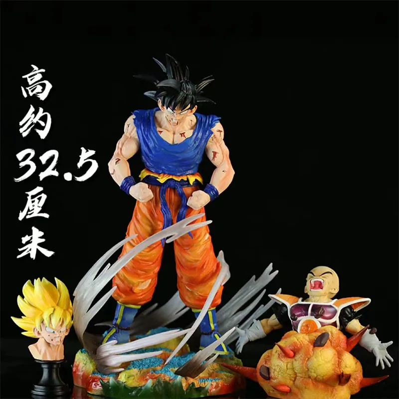 

Dragon Ball Figures Shadow Goku Krillin Anime Figure Gk Battle Damaged Son Goku Action Figurine Pvc Statue Toys Collection Model