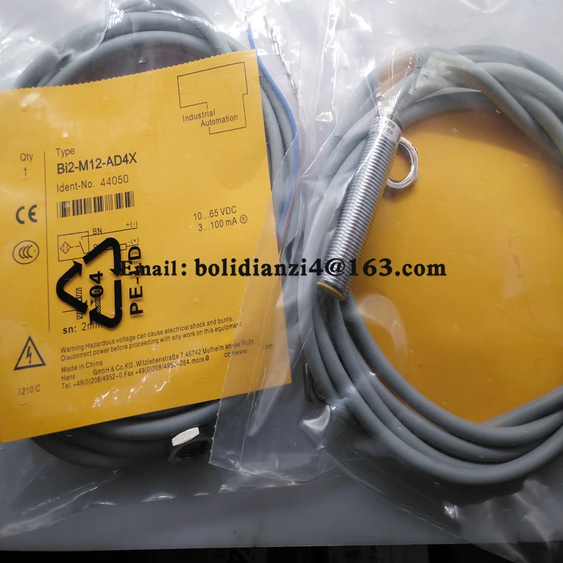 Proximity switch BI2-M12-RN6X BI2-M12-AN6X BI2-M12-AP6X NI4-M12-AP6X NI4-M12-AN6X NI4-M12-RN6X  NI4-M12-AD4X BI2-M12-AD4X