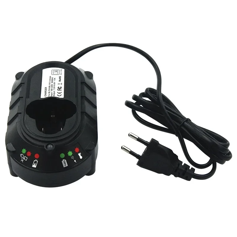 شاحن بطارية ليثيوم AC110-240V ليثيوم أيون استبدال شاحن لماكيتا BL1013 BL1014 10.8 فولت بطارية DC10WA بطارية قابلة للشحن