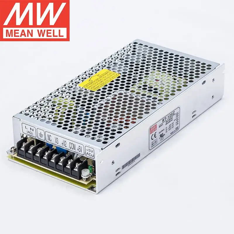 Tai Wan Mean WELL RT-125C O/P + 5V10A + 15V4.5A -15V1A тройной выход импульсный источник питания Совершенно новый оригинальный аутентичный телефон