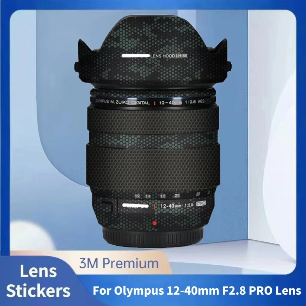 For Olympus 12-40mm F2.8 PRO Decal Skin Vinyl Wrap Film Camera Lens Protective Sticker Coat M.ZUIKO DIGITAL ED 12-40 2.8 F/2.8