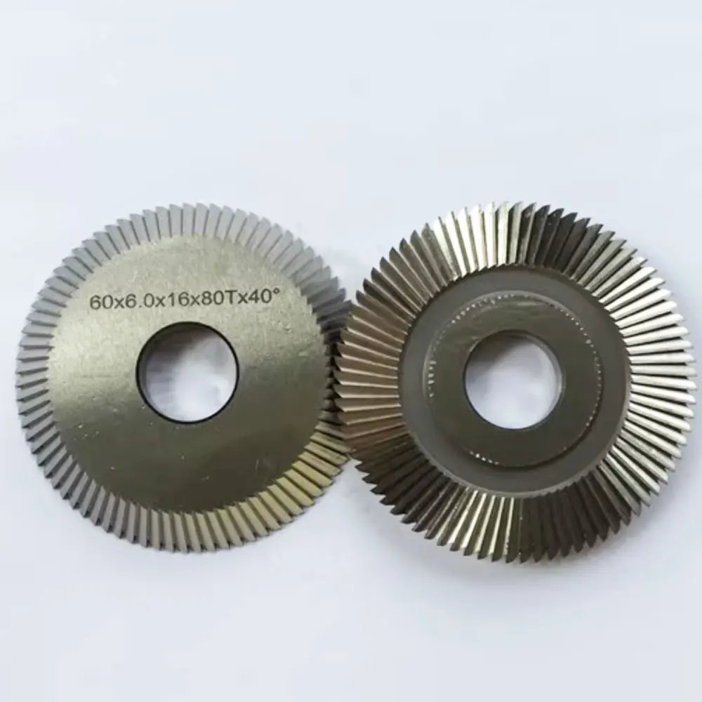 

0114 milling cutter 60mm HSS angle cutter WENXING horizontal key machines replacement 60x6x16X80Z WENXING 283 218A 218B 218D 216