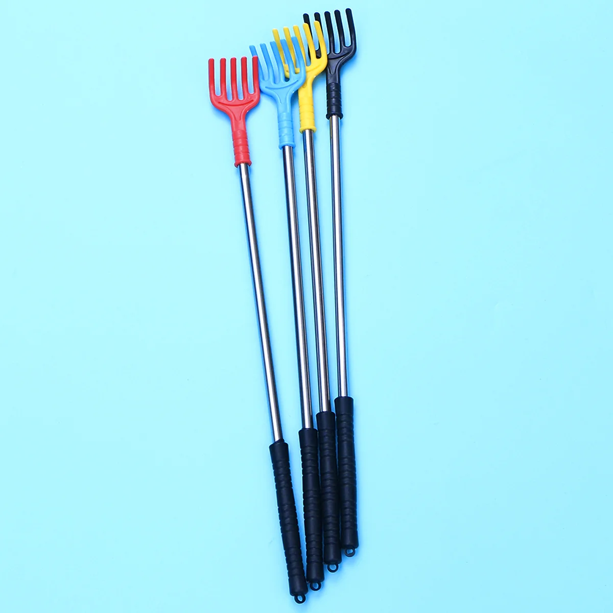 2 Pcs Body Scratcher Stainless Spatula Scalp Massager Tool Claw Back Scratchers Metal Steel Man