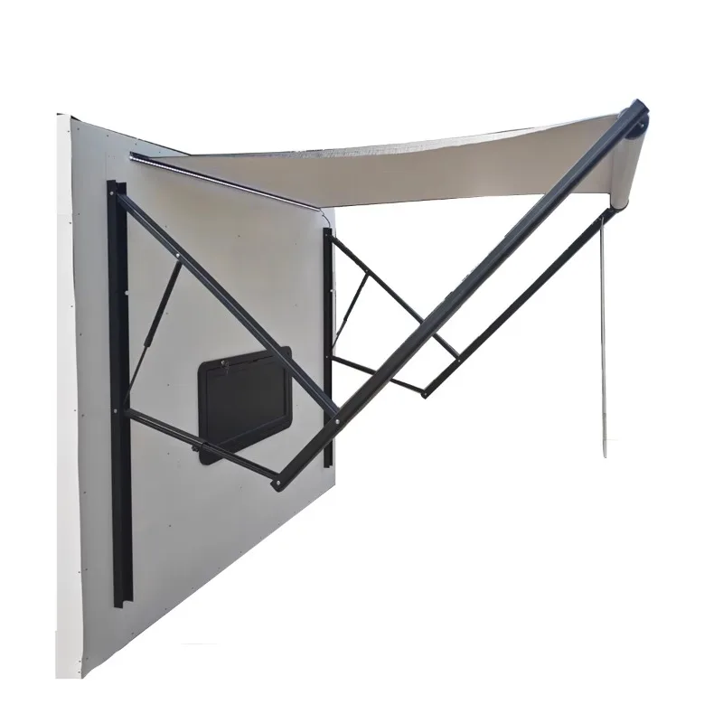 

Camper Side Awning Manual Electric Combined LED Lighting Easy to Operate for Outdoor Trips