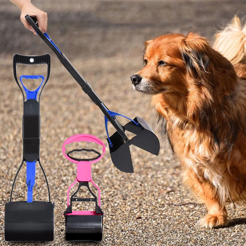 Feces Collector Foldable Shovel Excrement Collector Outdoor Dog Walking Clip Stool Apparatus Feces Cleaning Tool Pet Products