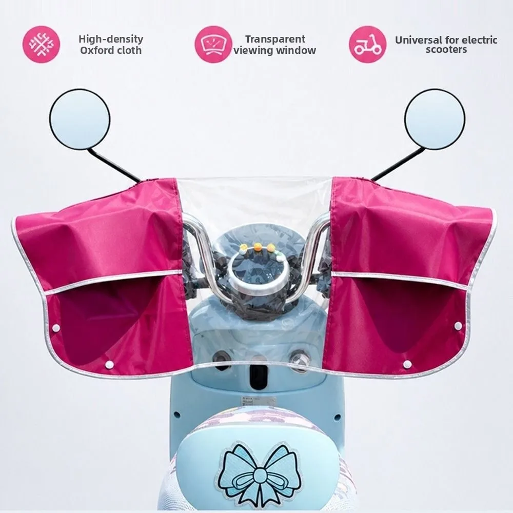 Transparent Scooter Console Waterproof Cover Uv Resistant Rainproof Control Panel Protector Dustproof Oxford Cloth