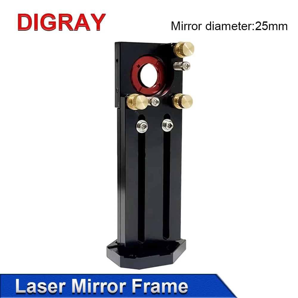 DIGRAY CO2 Optical Path Lens Mount 25mm Reflector Bracket All-in-one Bracket for Laser Engraving and Cutting Machines