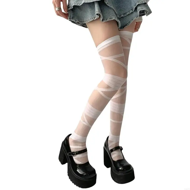 62cc Femmes Bandage Modèle sur les bas genou