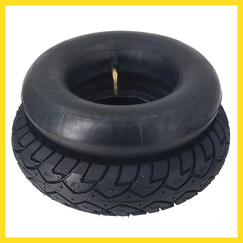 4.10/3.50-5 الإطار الخارجي للأنبوب الداخلي يناسب الدراجة الإلكترونية سكوتر كهربائي عجلة دراجة نارية صغيرة عجلة مطاطية