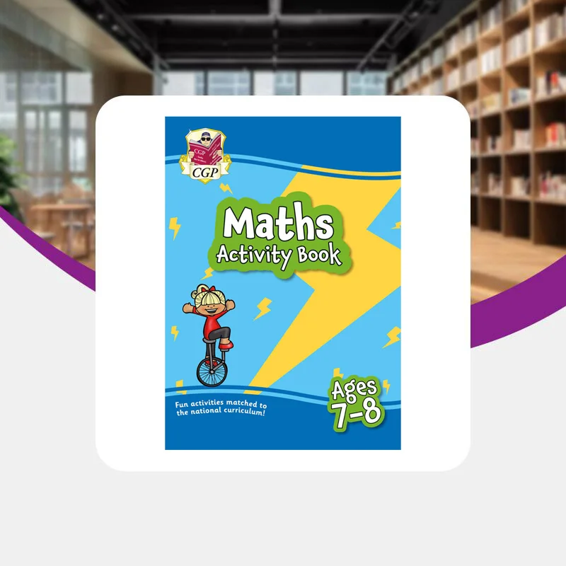 New Maths Activity Book For Ages 78 Perfect For Home Learning CGP Books Coordination Group Publications 9781789085303 Book