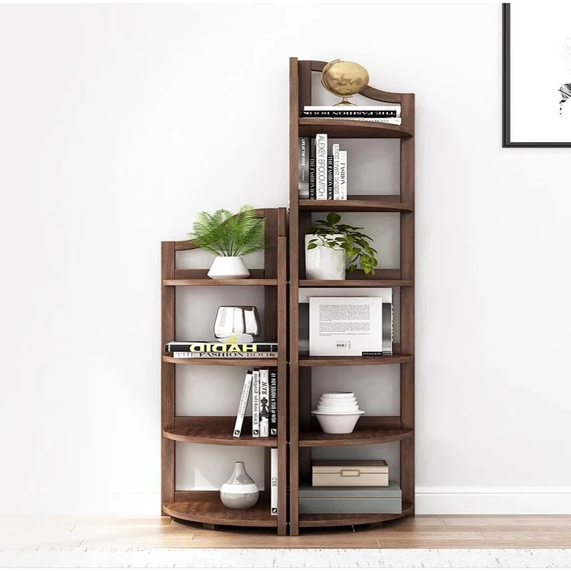 Wall Corner Bookcase Cd Racks Display Stand Shoes Librero Nordic Storage Plant Bedroom Bookshelf Toy Estante Home Accessories