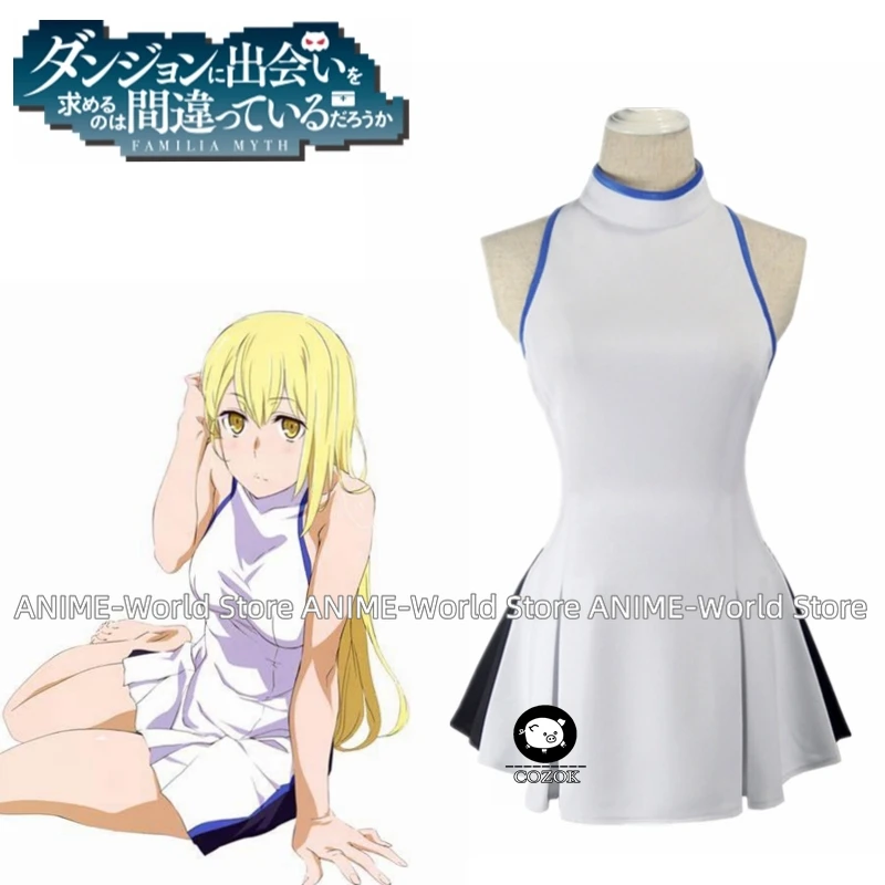 

Is it wrong to try to pick up girls in a dungeon Aiz Wallenstein Aizu Varenshutain Cosplay costume Carnaval Halloween