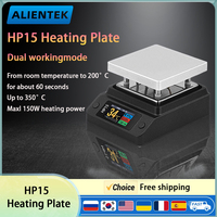 ALIENTEK HP15 Mini Heating Plate PD Digital Constant Temperature 350℃ Disassembly welding table Repair Intelligent Heating Tool
