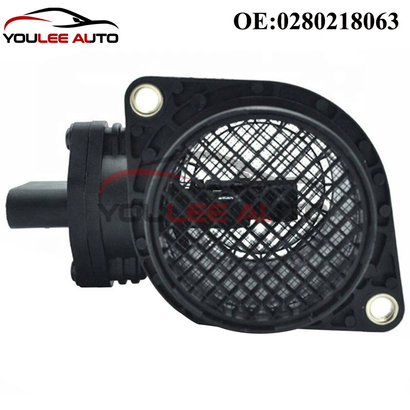 High Quality OEM 0280218063 MAF Mass Air Flow Sensor Meter For Audi A4 TT Quattro VW Beetle Jetta Golf Passat 1.8T Auto Parts