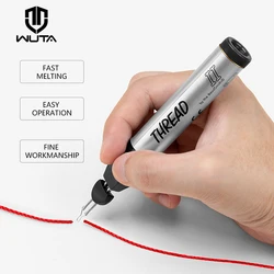 WUTA Thread Burner Cord Burn Line Melt Thread Melting Welding Wax Pen for DIY Jewelry Mould Wax, Crayons, Leather Craft Tools