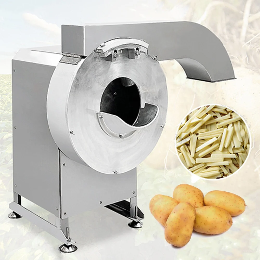 

Ручная картофелерезка из нержавеющей стали, машина для резки свежего картофеля для картофеля, имбиря, куркумы, слайсер