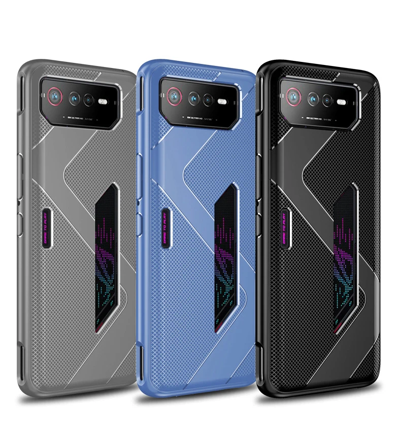 ゲーミングケース Asus ROG 電話 8 プロ 7 6 カバー抗指紋シリコーン