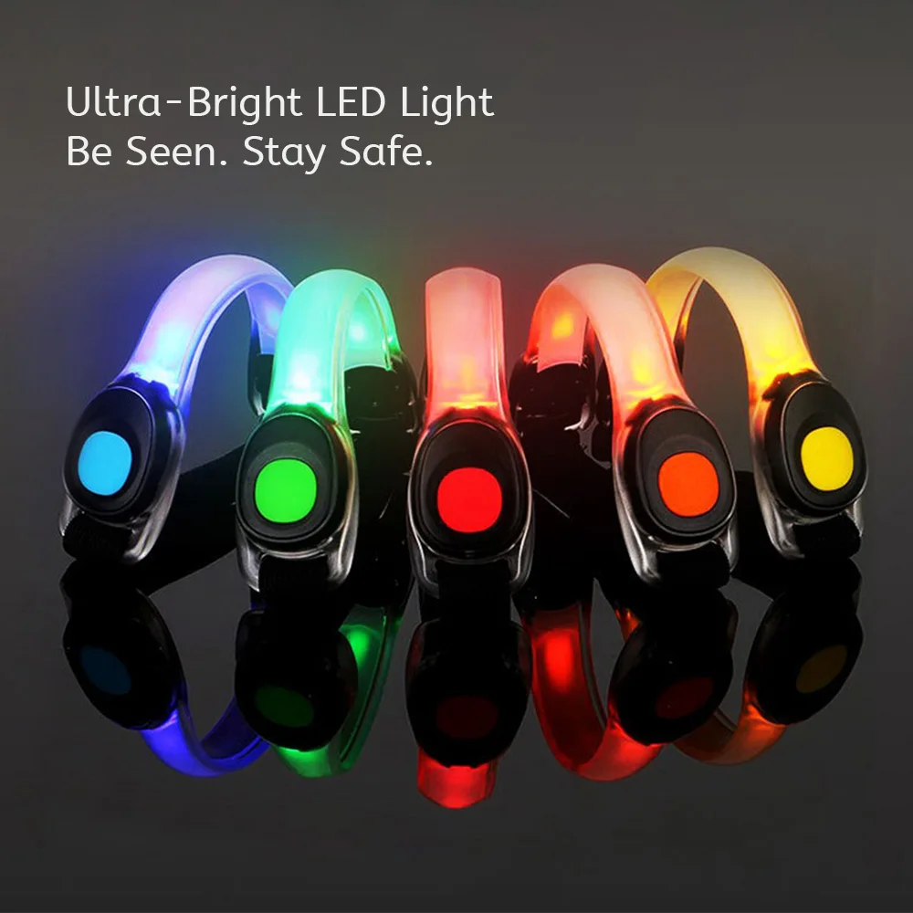 LED Light Up Armband Night Running Luminous Toys | Glow Sports Bracelet for Cycling Jogging Outdoor Sports | Party Glowing Toys