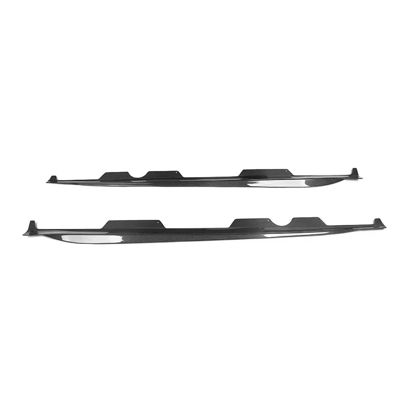 New Carbon Fiber Automotive Side Skirt Body Kit for  Benz AMG GT GTS C190 Ver2 Bumper Type
