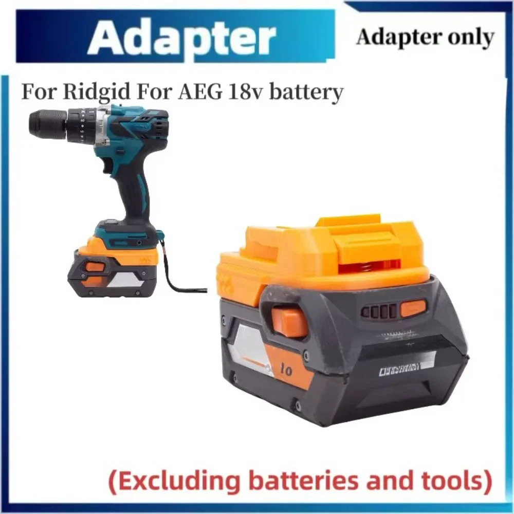 

Battery Adapter Converter For Ridgid For AEG 18V Lithium Converter To Makita 18V Brushless Tools (Only Adapter)