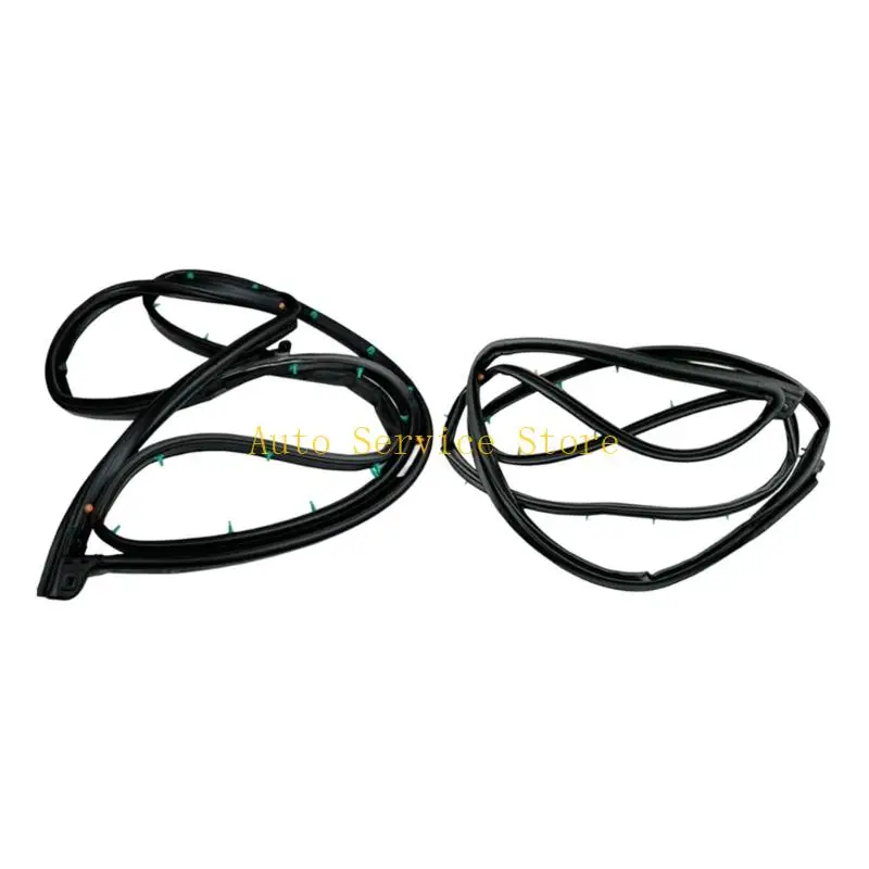 462A Fitment Window Seal 82130-2V000 82140-2V000 Simple Installs for Vehicle 2012-2017 Prevents Rain & Dust Entry