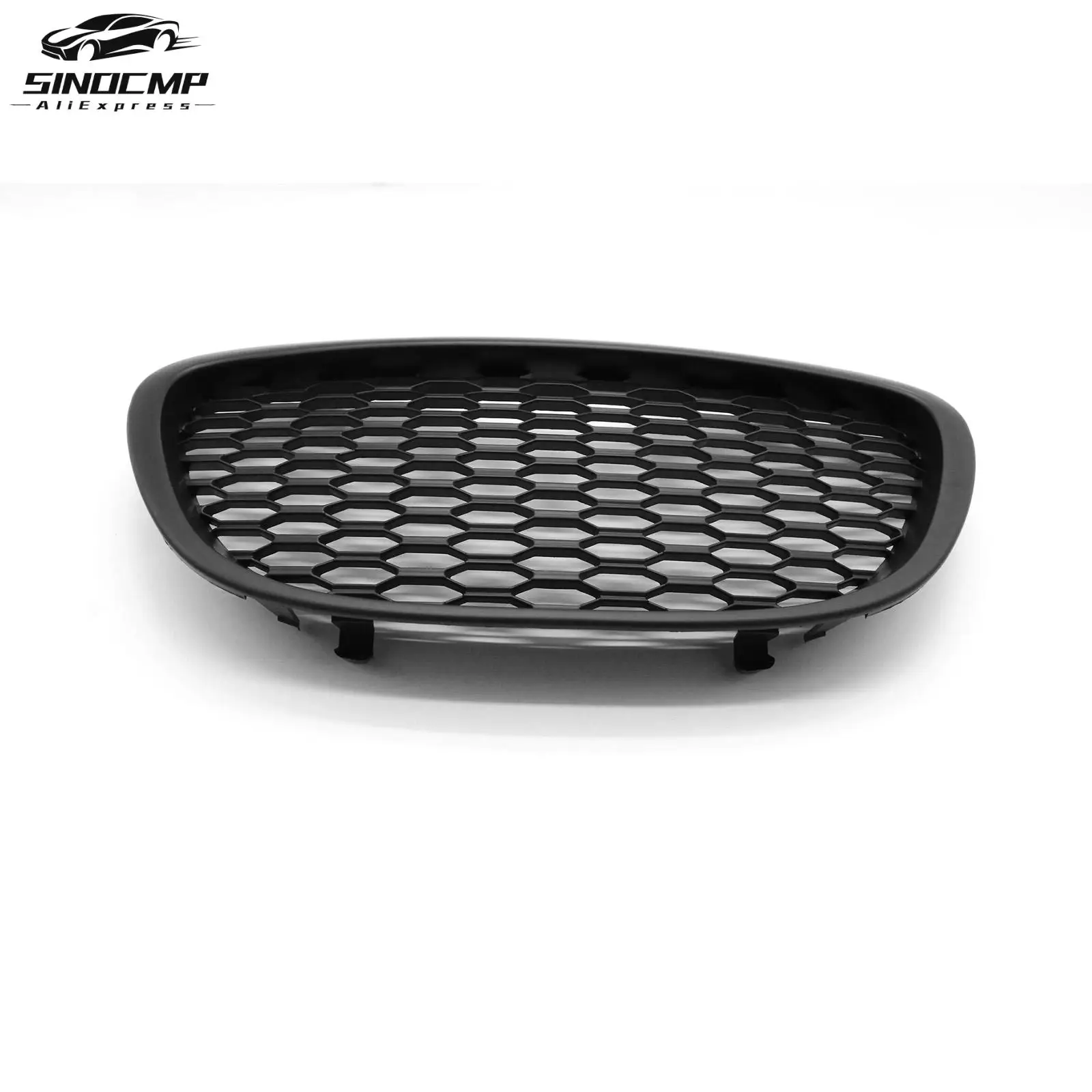 

Car Front Grille Bumper Mesh Grill Matte Black Replacement BPPPGR36 For Seat Leon Altea Toledo MK3 5P 2004-2009 Car Grills Parts
