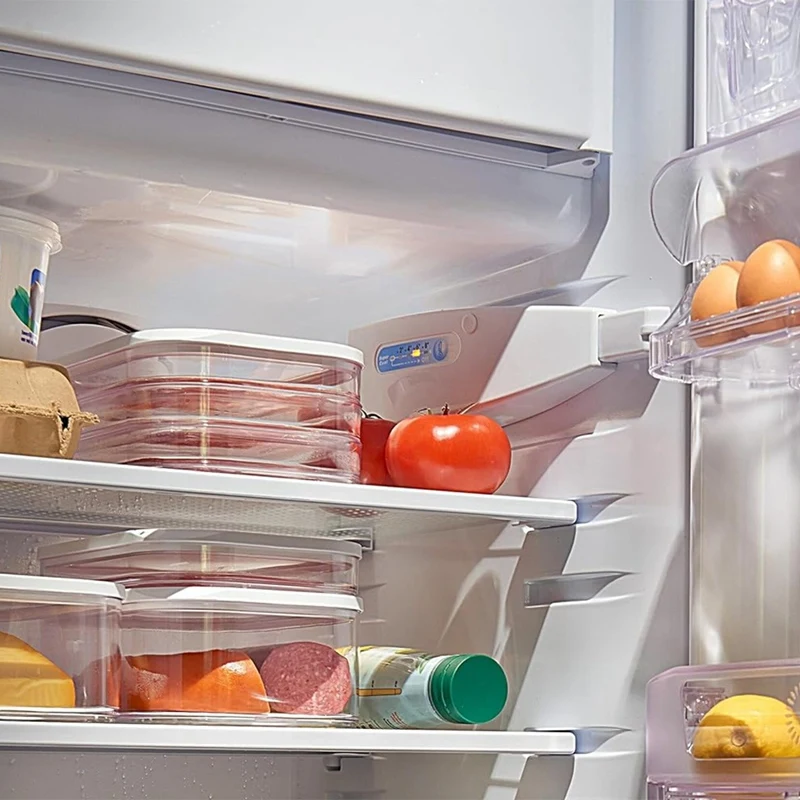 Meat Fridge Storage Containers Container With Lid For Meat Fridge Storage Box Suitable For Storing Bacon Meat Products