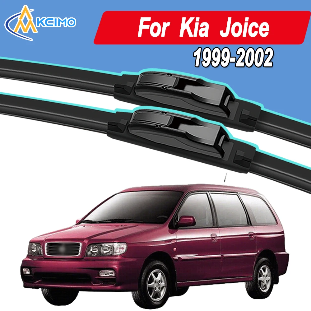 

Силиконовые щетки стеклоочистителя автомобиля для Kia Соединение 1999-2002 гг. Всепогодные бесшумные щетки стеклоочистителя, быстроразъемный зажим
