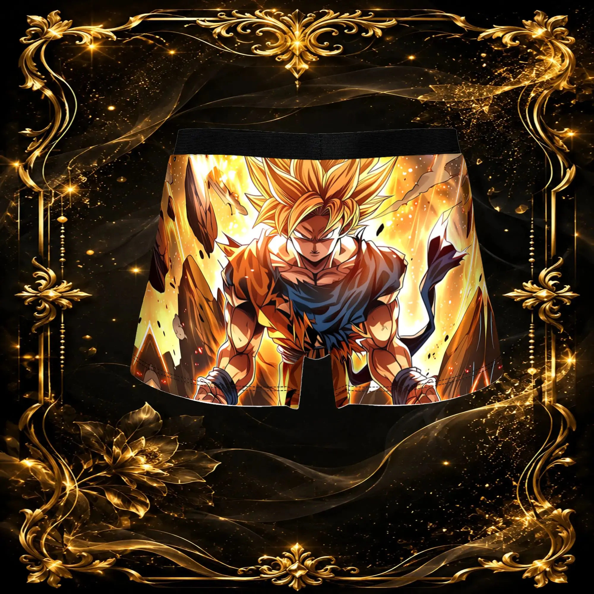 3Pcs funko boxers Dragon Ball Goku Underpants Homme Panties Male Underwear Comfortable Shorts Boxer Briefs