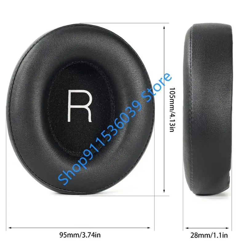 Almohadillas de cuero proteico de repuesto para auriculares Shure AONIC 50 Gen 1/Gen 2, almohadillas para los oídos, orejeras