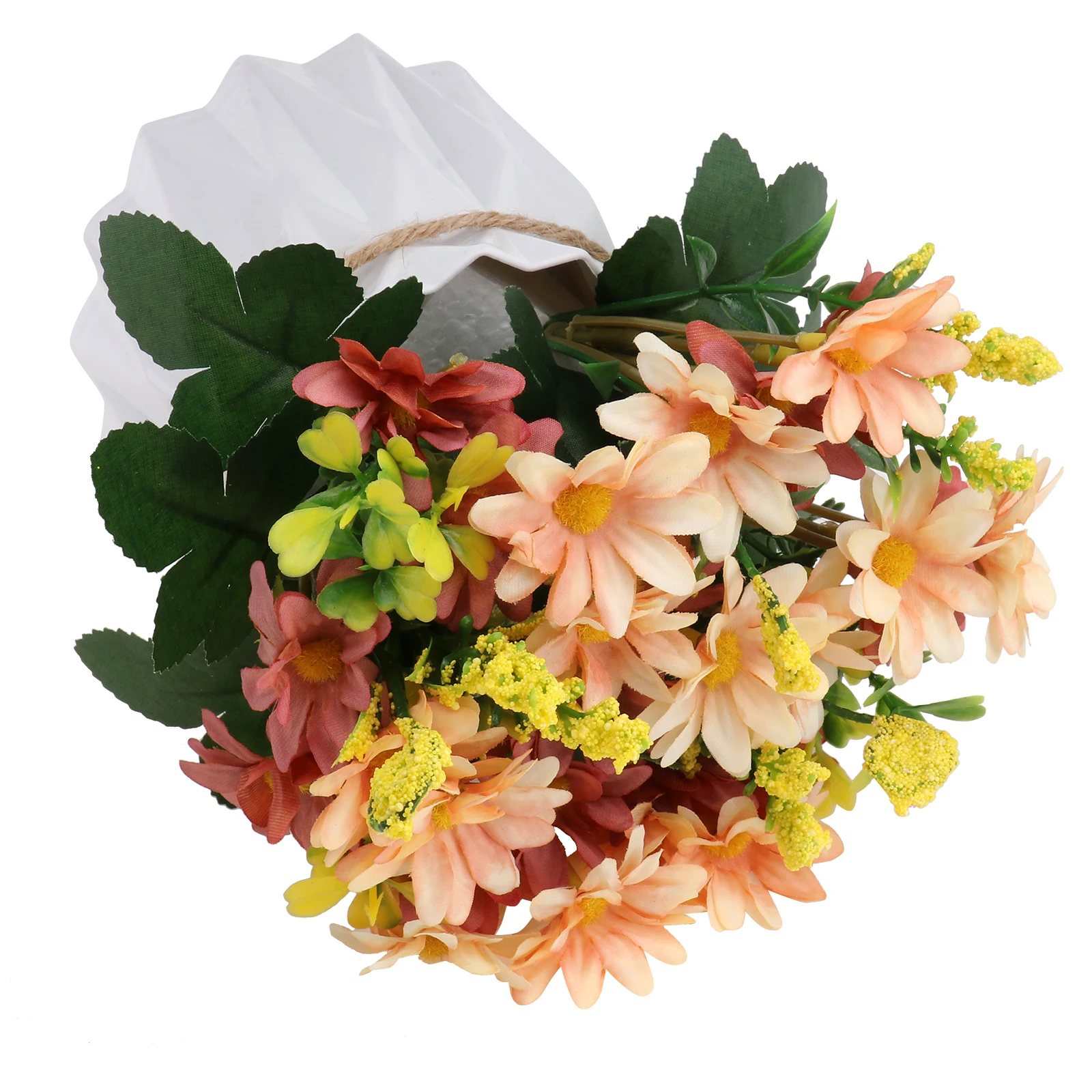 

Artificial Flower Bonsai Decor Lifelike Bright Colors Long Lasting Home Restaurant Bar Practical Durability No Pruning Required