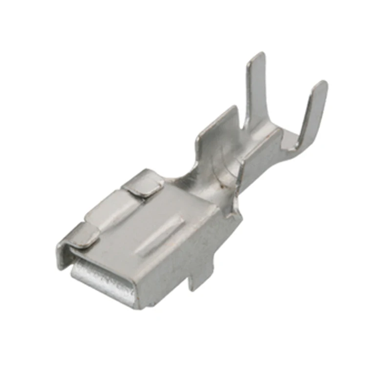 applicable to automotive electronic fan terminal 4.8mm wiring plug spring tinned copper terminal DJ621-4.8x0.8B