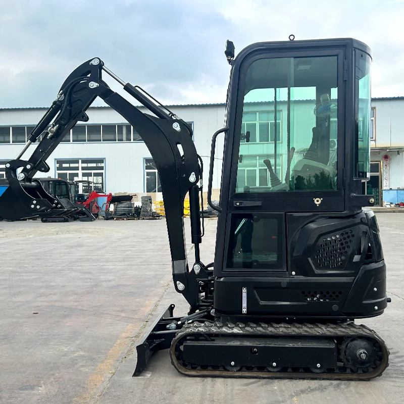 

Customized Mini Excavator 1.8 Ton With Attachments Multifunctional Escavatore Small Mini Escavadora
