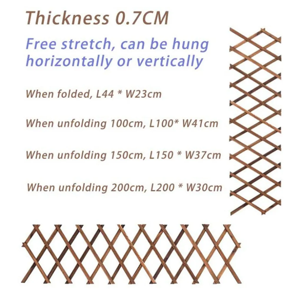 Extra Thick Expandable Plant Climb Hanging Frame Trellis Plant Support Fence Indoor Air Plant Vertical Rack Wall Decor for Garde