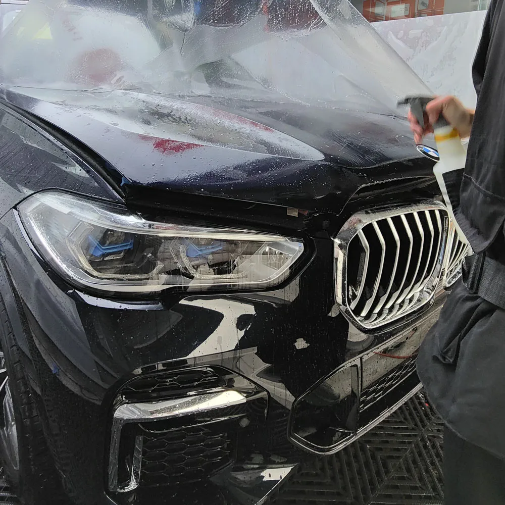 High quality car clear glossy paint protection film transparent lubrizol Hydrophobic tpu ppf