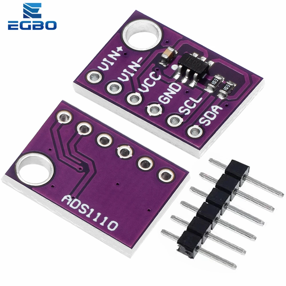 ‌ ADS1110 16 بت ADC |   وحدة استشعار درجة الحرارة الحرارية الدقيقة مع واجهة I2C، 2.7-5.5 فولت