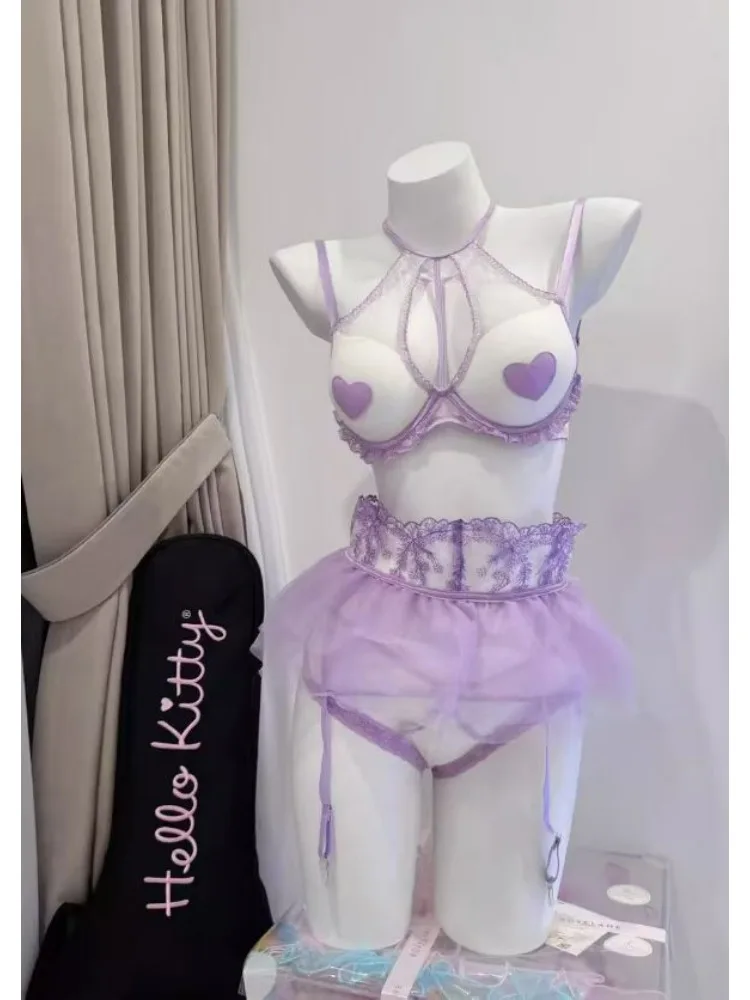 مجموعة Bralette من الدانتيل الفرنسي Balconette لاسلكية رفيعة للغاية وقابلة للتعديل ومريحة للنساء، ملابس داخلية شفافة وجذابة للاستخدام اليومي