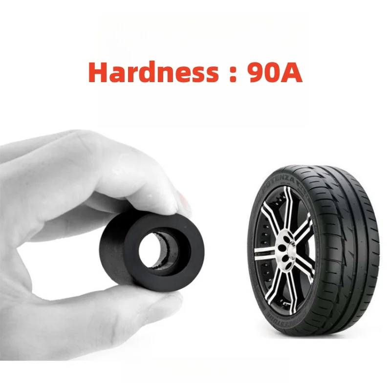 1Pc 10X40X30 Soft Rubber Bearing Mask Machine Press Wire Rope Wrapping Rubber Pulley Rolling Wheel Transport Passive Wheel