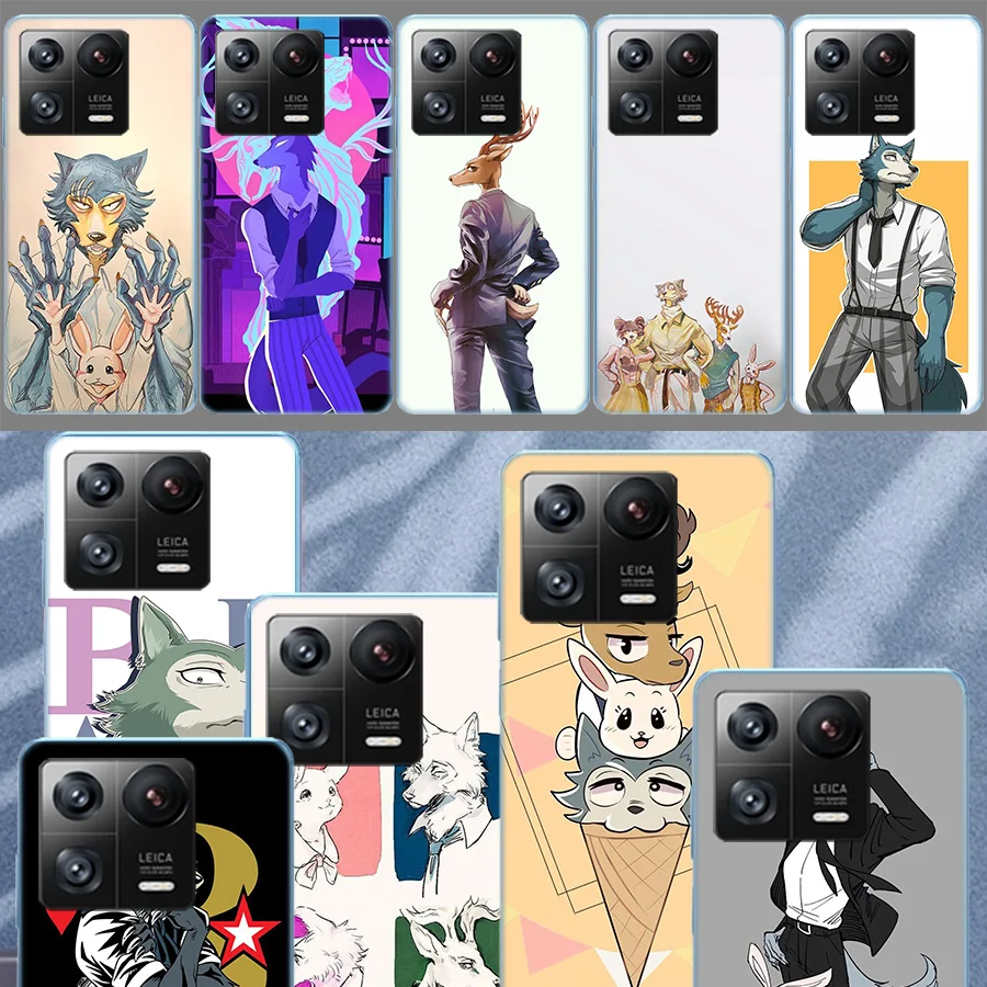 Beastars Legosi Soft Phone For Xiaomi X6 X5 X4 X3 GT F6 F5 F4 F3 F2 Pro M5 M5S M4 Mi Note 10 Lite F1 M3 M2 Cases Cover