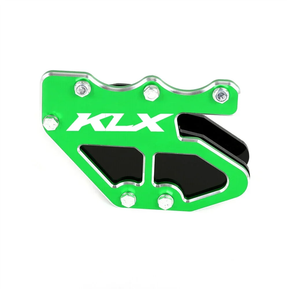 KLX LOGO CNC sotto la copertura della protezione della guida della catena per KAWASAKI KLX 300 300R 300SM 1997-2007 2020-2023