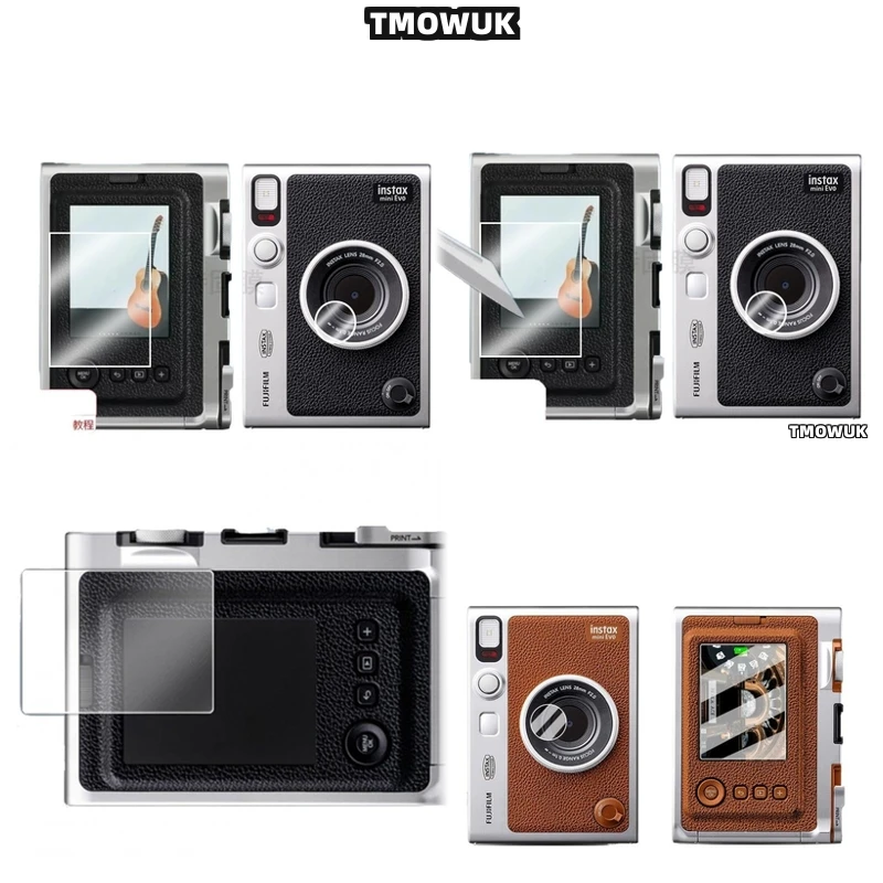 

For Fujifilm Instax WIDE EVO Mini Evo, Smudge Free Screen Protector, 9H Tempered Security