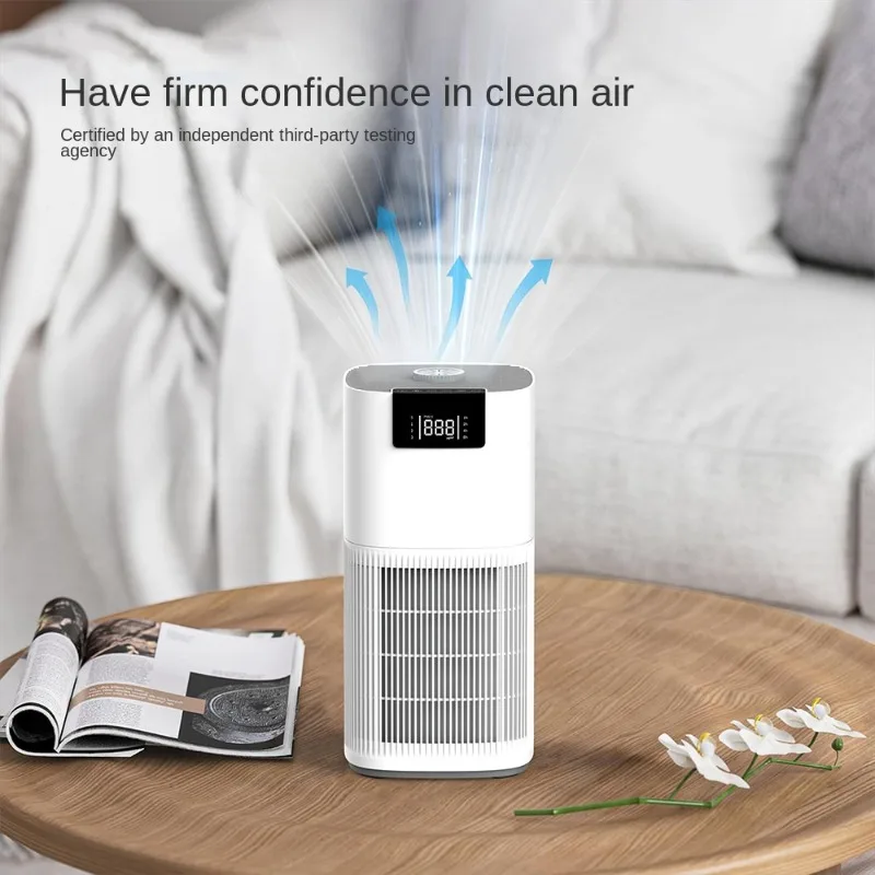 Cross-border Desktop Air Purifier Negative Ion Odor Elimination Formaldehyde Removal Quiet Operation for Home Office Pet Home