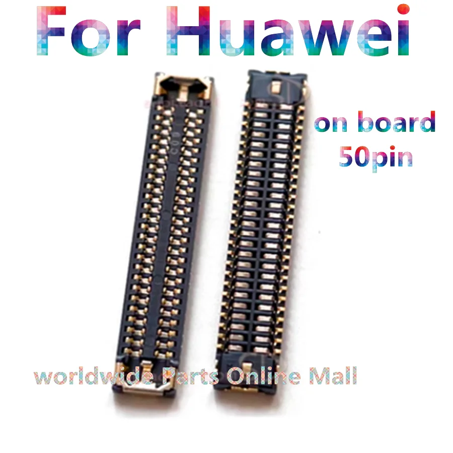 Usb Charger Charging Dock Port Flex FPC Connector For Huawei Nova 7 6 Nova7Pro Nova7 Pro Nova6 Contact On Board Plug 50pin